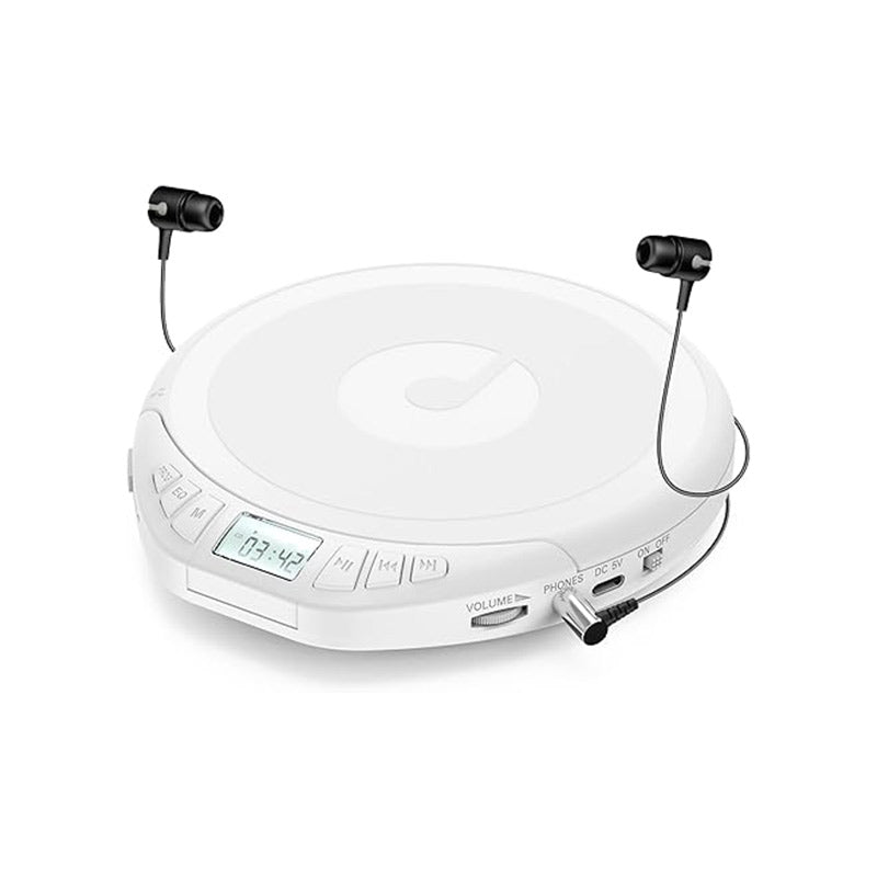 Gueray H01 Portable CD High Quality Sound Player with Free Earphones - GuerayGueray H01 Portable CD High Quality Sound Player with Free Earphones