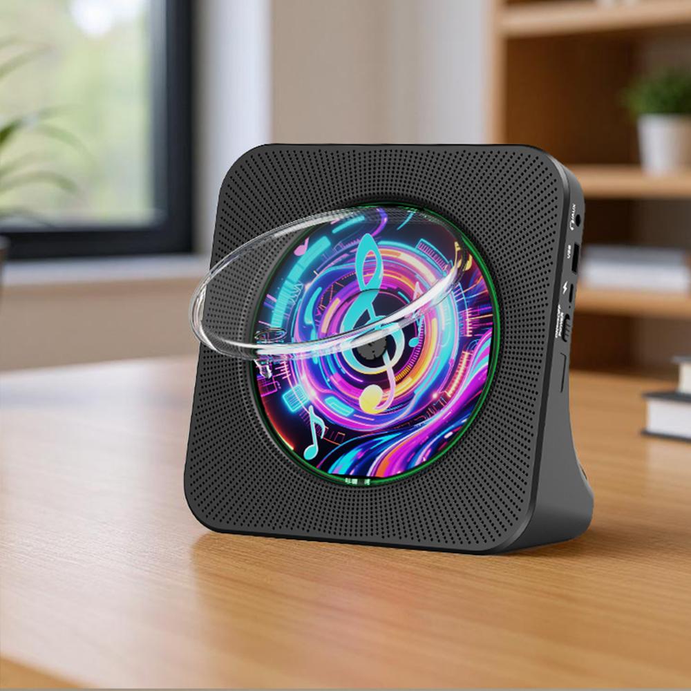 Gueray high-quality sound portable CD Player, sleek and compact design