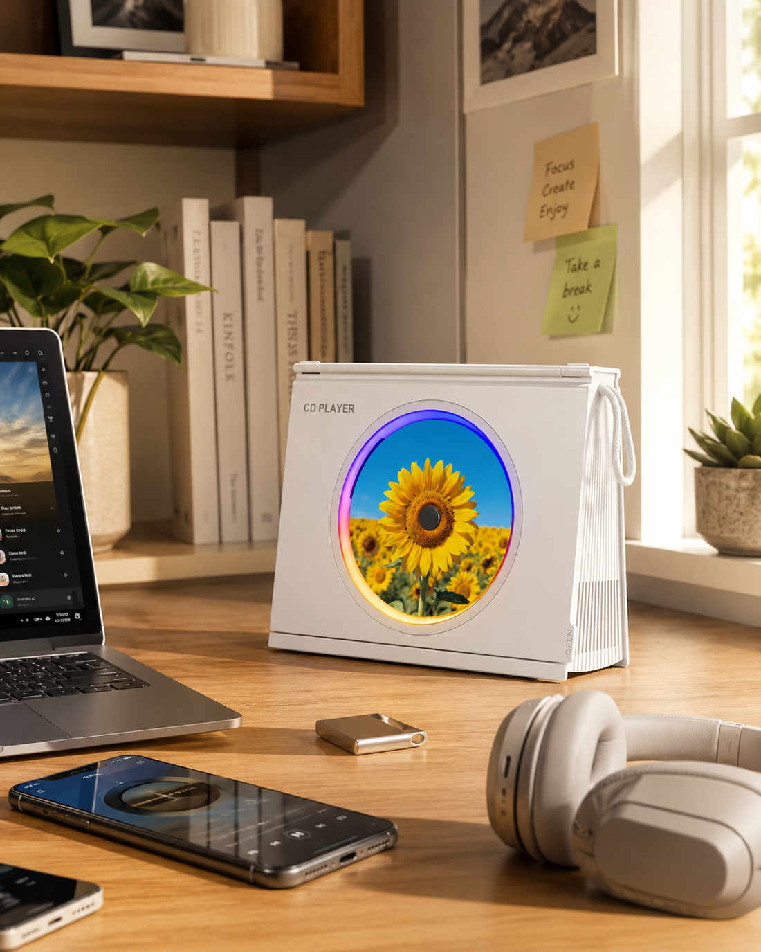 CD when you want it, modern options when you do not