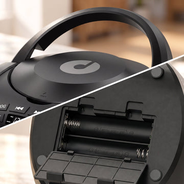 Gueray B03 Portable CD Boombox with FM Radio & Speakers - GuerayGueray B03 Portable CD Boombox with FM Radio & Speakers