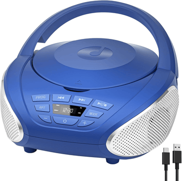Gueray B03 Portable CD Boombox with FM Radio & Speakers - GuerayGueray B03 Portable CD Boombox with FM Radio & Speakers