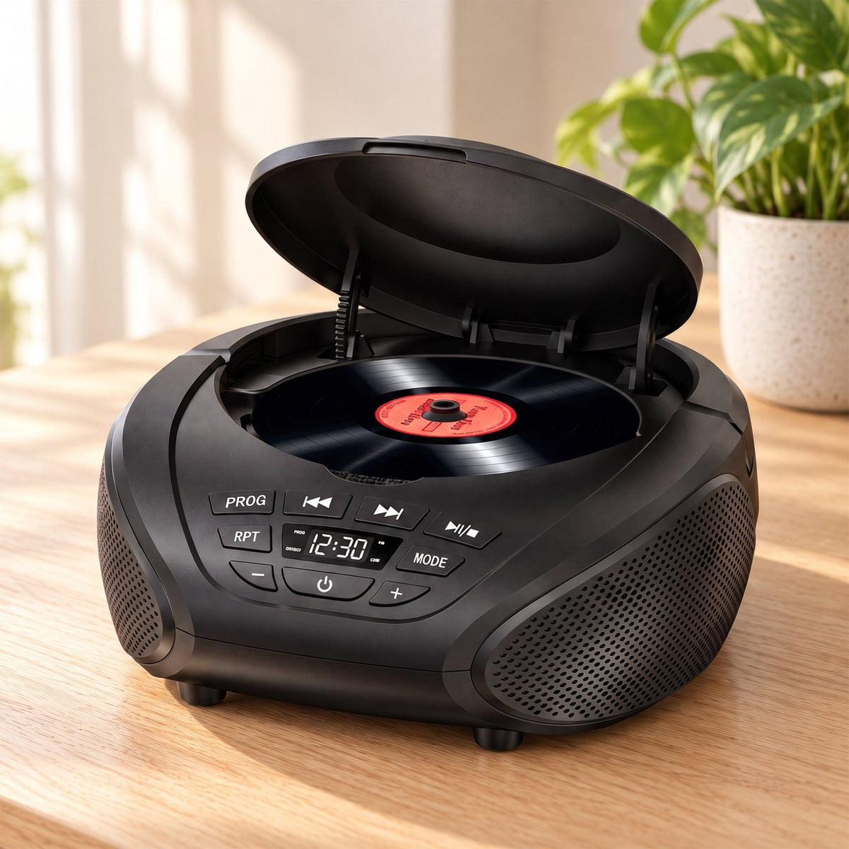 Gueray B03 Portable CD Boombox with FM Radio & Speakers - GuerayGueray B03 Portable CD Boombox with FM Radio & Speakers
