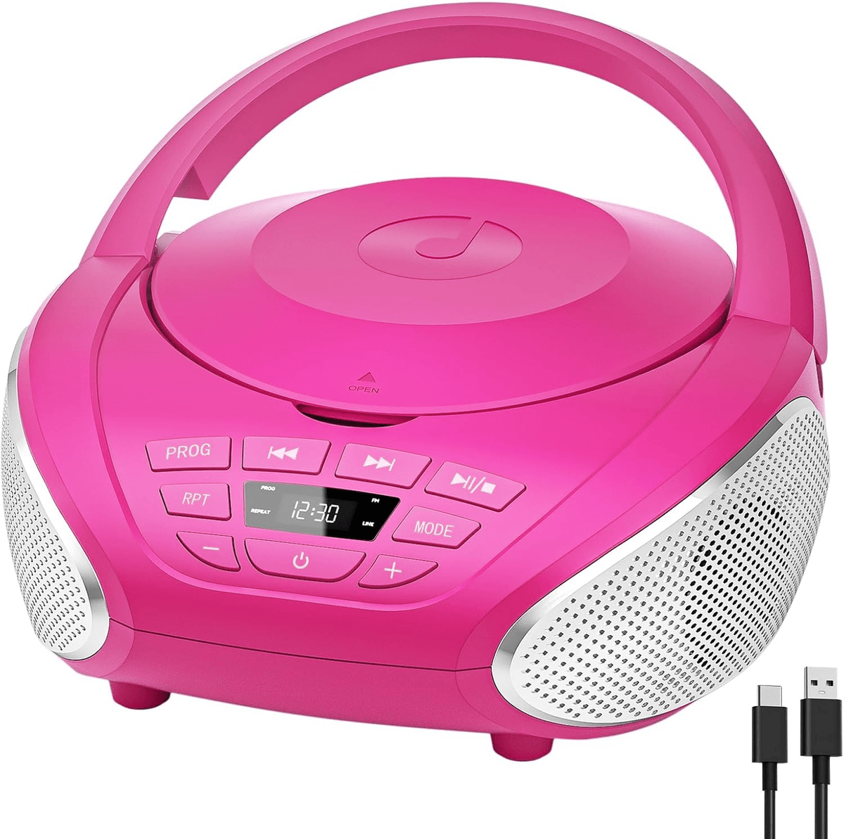 Gueray B03 Portable CD Boombox with FM Radio & Speakers - GuerayGueray B03 Portable CD Boombox with FM Radio & Speakers