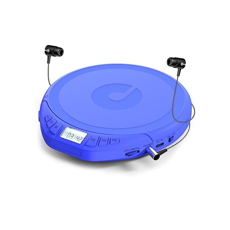 Gueray H01 Portable CD High Quality Sound Player with Free Earphones - GuerayGueray H01 Portable CD High Quality Sound Player with Free Earphones