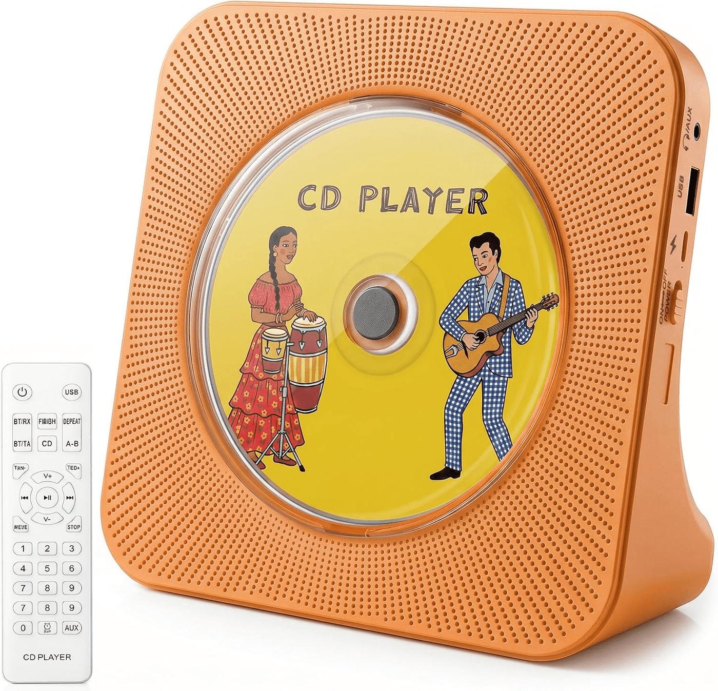 Gueray KC906 Portable Bluetooth CD Player - GuerayGueray KC906 Portable Bluetooth CD Player