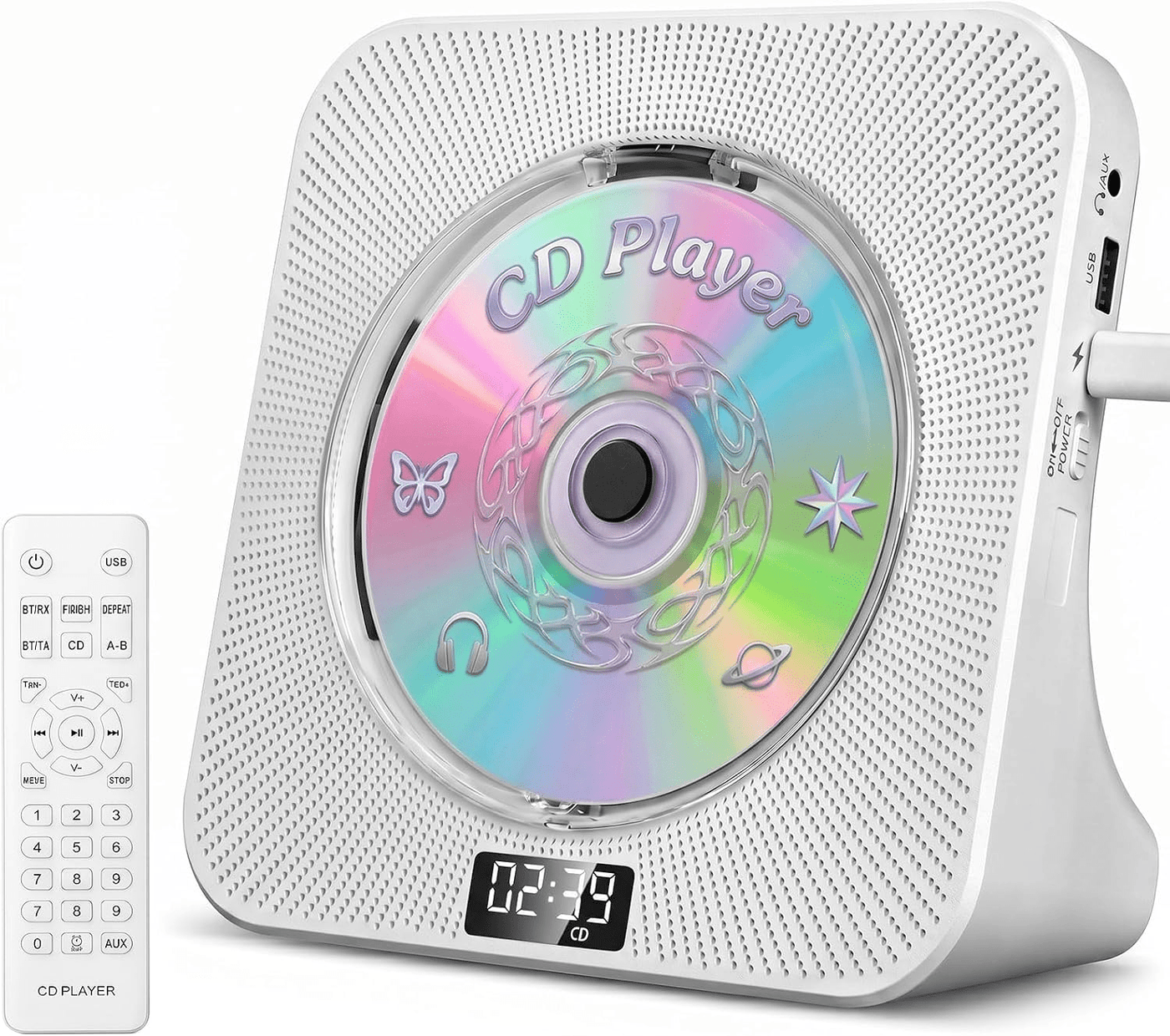 Gueray KC906 Portable Bluetooth CD Player - GuerayGueray KC906 Portable Bluetooth CD Player
