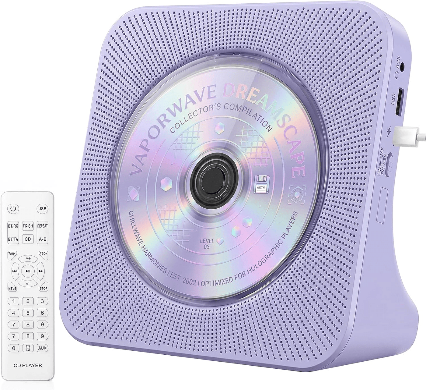 Gueray KC906 Portable Bluetooth CD Player - GuerayGueray KC906 Portable Bluetooth CD Player