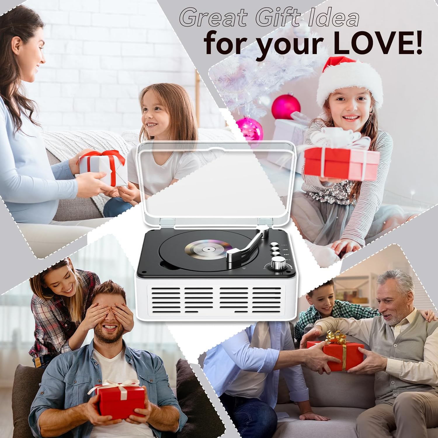 Gueray White CD Player – Bluetooth, Hi - Fi Stereo & FM Radio - GuerayGueray White CD Player – Bluetooth, Hi - Fi Stereo & FM Radio