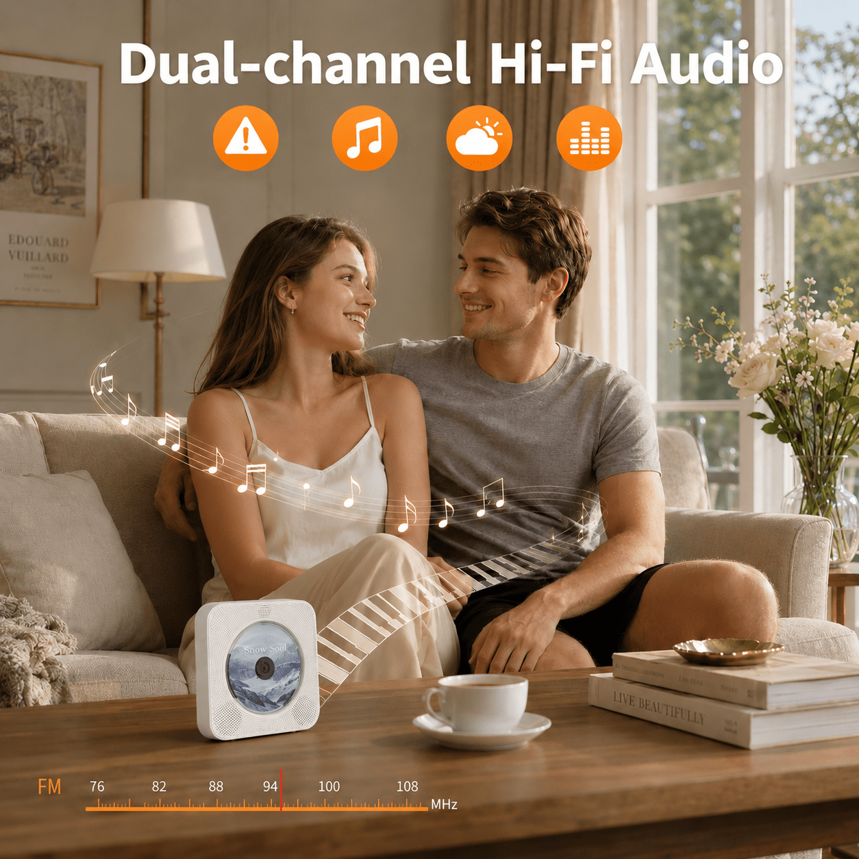 Gueray Y01 Portable CD Player - GuerayGueray Y01 Portable CD Player