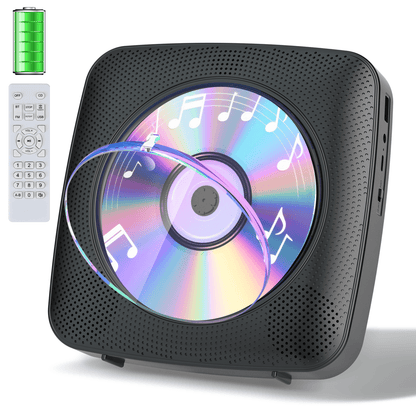 Gueray Y01 Portable CD Player – Bluetooth Hi - Fi Speaker - 1800mAh Rechargeable Battery - GuerayGueray Y01 Portable CD Player – Bluetooth Hi - Fi Speaker - 1800mAh Rechargeable Battery