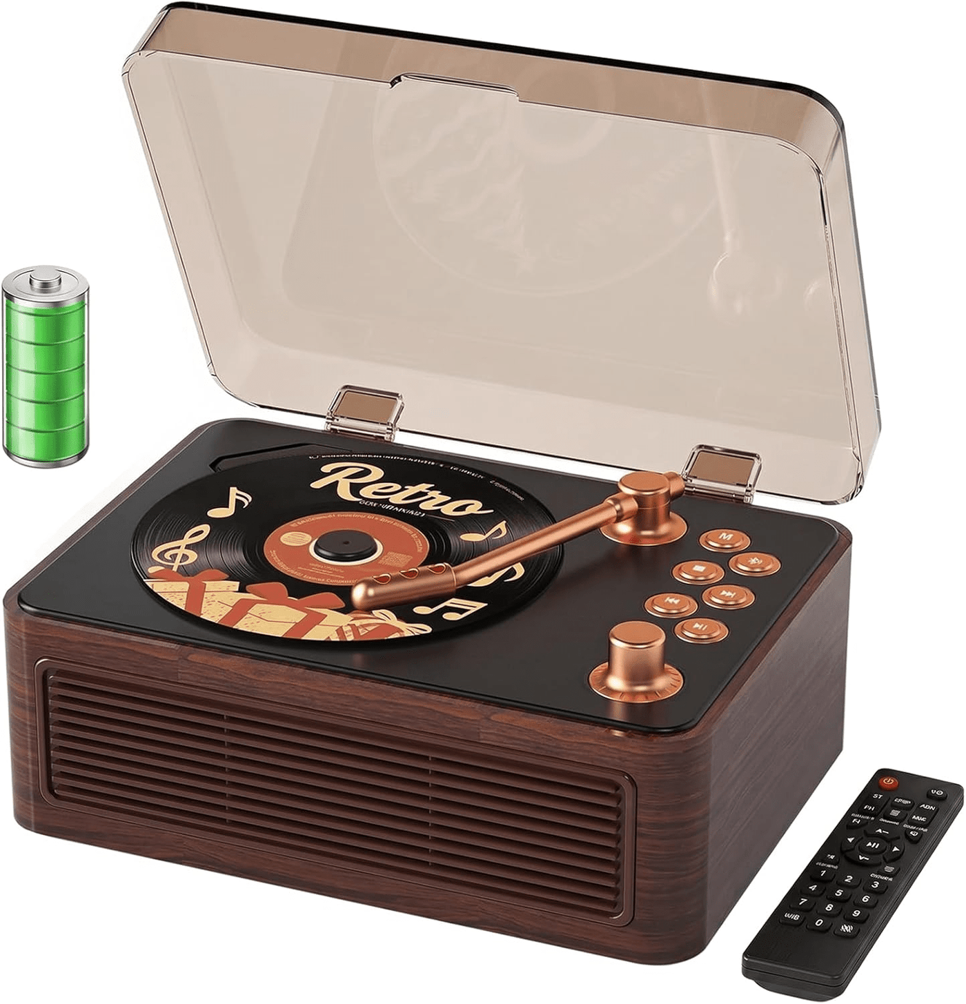 Gueray Y02 Bluetooth Hi-Fi CD Player - GuerayGueray Y02 Bluetooth Hi-Fi CD Player